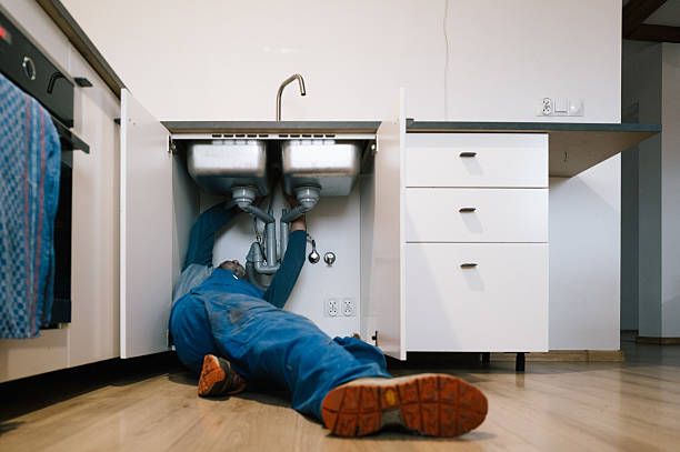 Professional Drain Cleaning technician working in McComb, OH